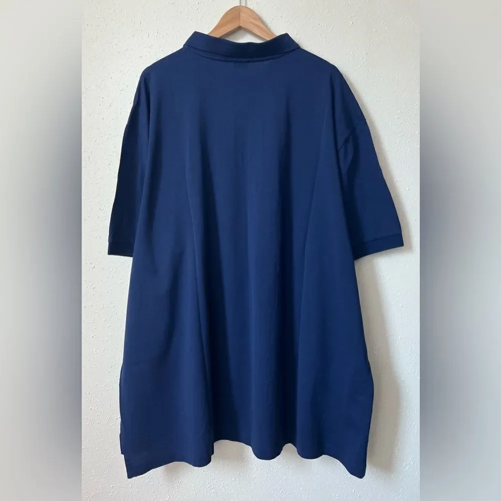 NWOT Polo Ralph Lauren The Iconic Mesh Polo Shirt Size Navy 4XB